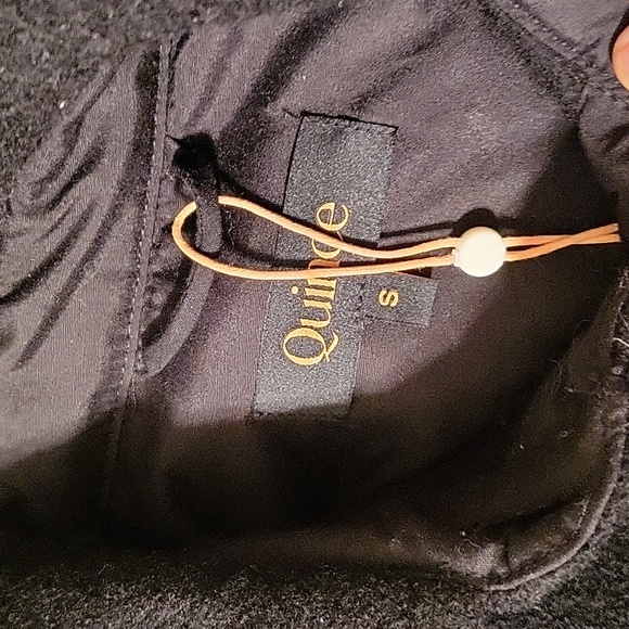 Quince Black Merino Wool Long Shirt Jacket - Picture 10 of 11